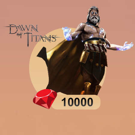 خرید 10000 جم بازی Dawn Of Titans
