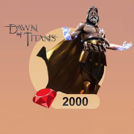 خرید 2000 جم بازی Dawn Of Titans